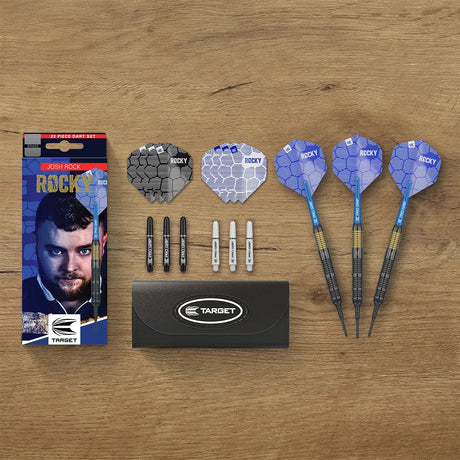 Target Darts Josh Rock Brass Soft Tip Darts