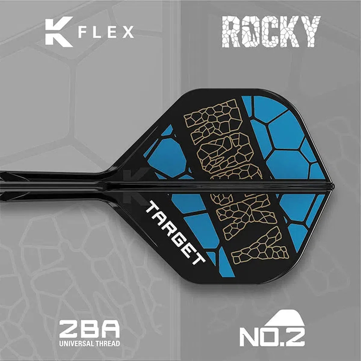 Target Darts Josh Rock K-Flex Flight System No2