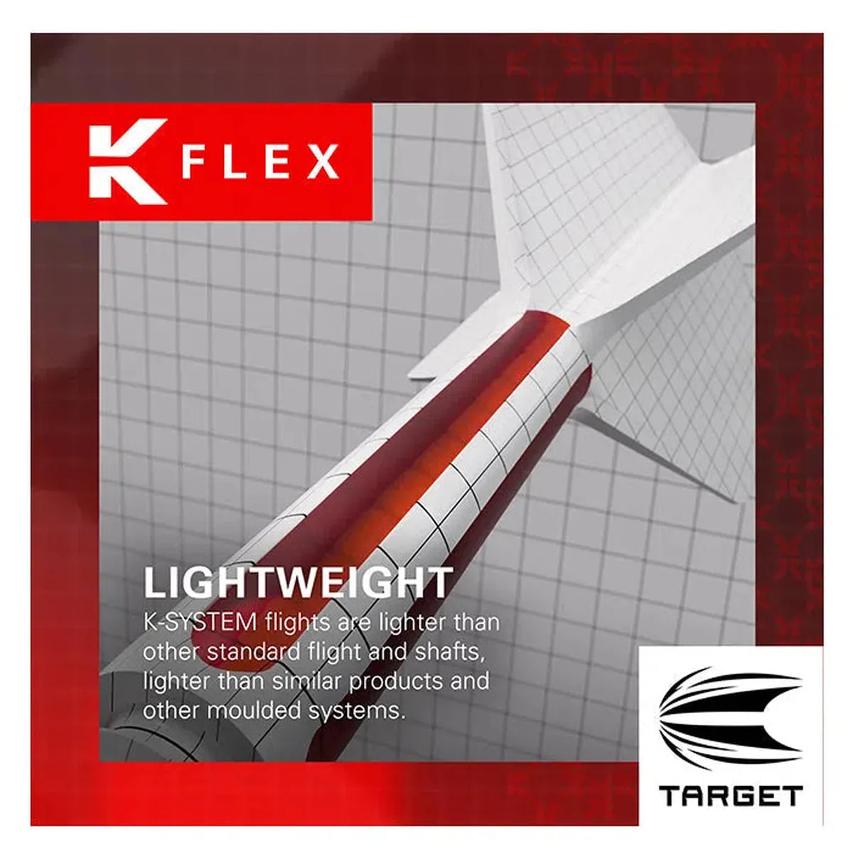 Target Darts K-Flex Flight System No2 - Blue