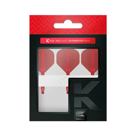Target Darts K-Flex Flight System No2 - Red