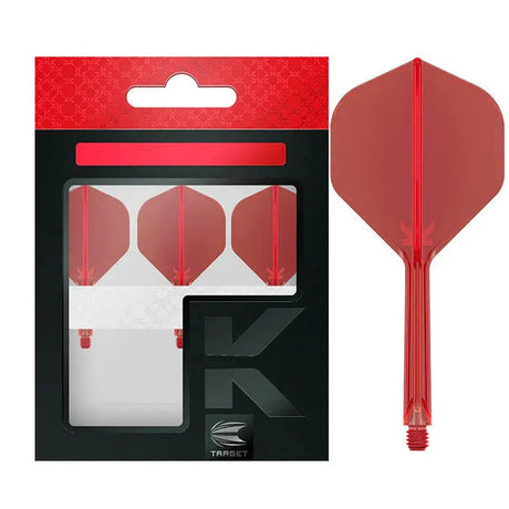 Target Darts K-Flex Flight System No2 - Red
