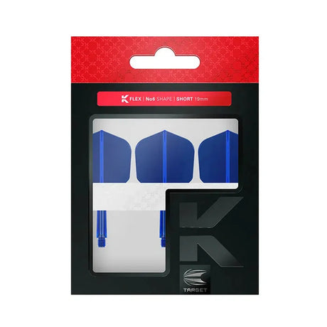 Target Darts K-Flex Flight System No6 - Blue