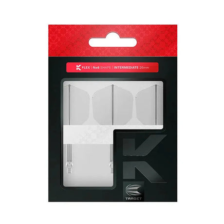 Target Darts K-Flex Flight System No6 - Clear