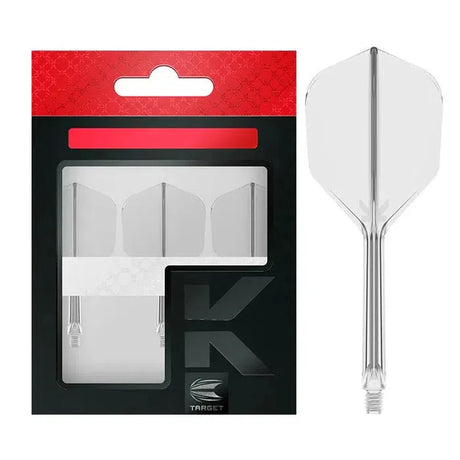 Target Darts K-Flex Flight System No6 - Clear