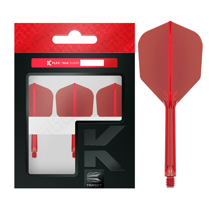 Target Darts KFlex Flight System Red Premier Darts