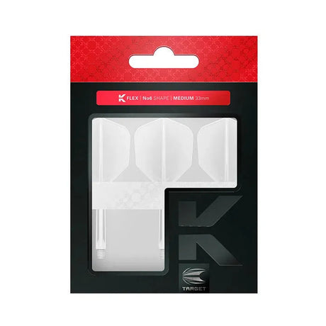 Target Darts K-Flex Flight System No6 - White