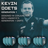 Target Darts Kevin Doets Pro Ultra No6 Dart Flights x3 Sets