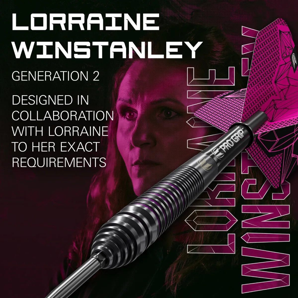 Target Darts Lorraine Winstanley G2 SP 90% Tungsten Steel Tip Darts