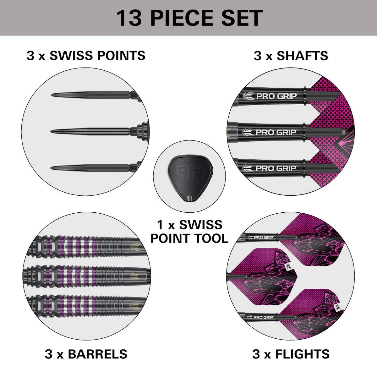 Target Darts Lorraine Winstanley G2 SP 90% Tungsten Steel Tip Darts
