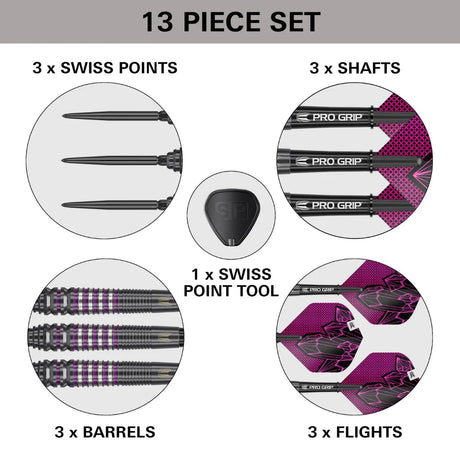 Target Darts Lorraine Winstanley G2 SP 90% Tungsten Steel Tip Darts