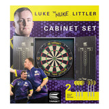 Target Darts Luke Littler Cabinet & Board Set