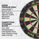 Target Luke Littler Board, Mat & Surround Bundle-4-Premier Darts