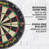 Target Luke Littler Board, Arc Light, Mat & Surround Bundle-5-Premier Darts
