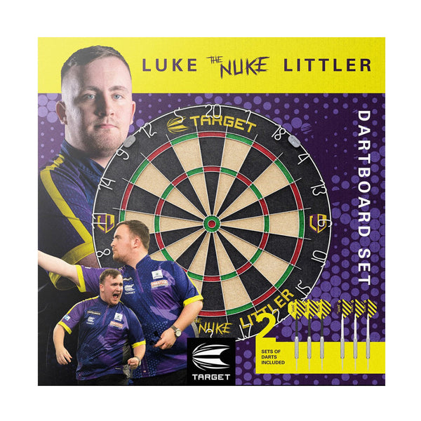 Target Darts Luke Littler Dartboard Set-1-Premier Darts