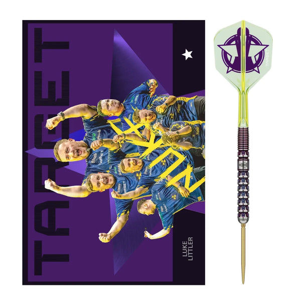 Target Darts Luke Littler World Champion 2025 Edition SP 90% Tungsten Steel Tip Darts-1-23 GRAM-Premier Darts
