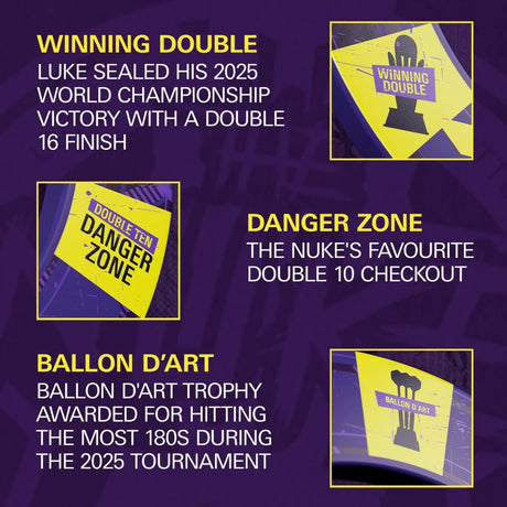 Target Darts Luke Littler World Champion Surround & TOR Board Bundle