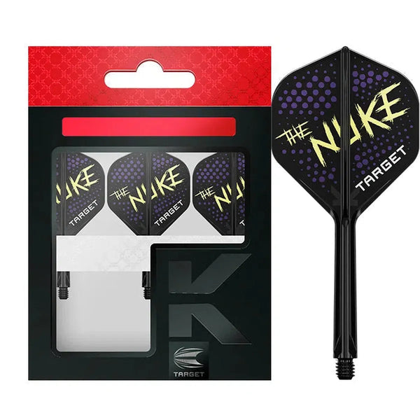 Target Darts Luke 'The Nuke' Littler K-Flex Flight System No2-1-Short-Premier Darts