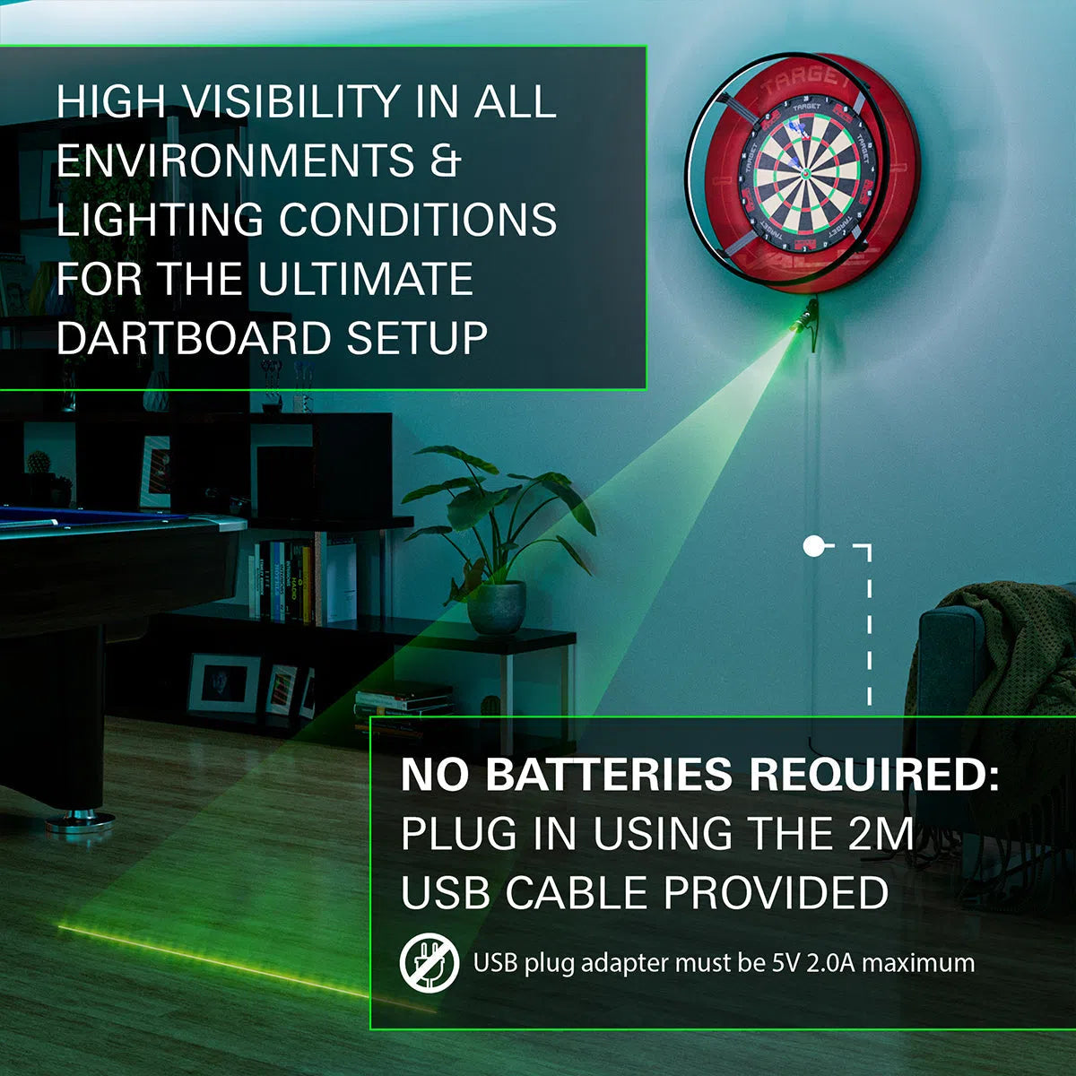 Target Darts Mod Laser Oche
