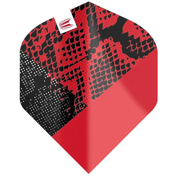 Target Darts Nathan Aspinal Icon Black Red Pro Ultra No2 Flights-1-Premier Darts