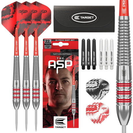 Target Darts Nathan Aspinall Brass Steel Tip Darts
