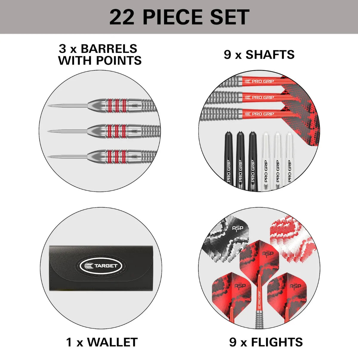 Target Darts Nathan Aspinall Brass Steel Tip Darts