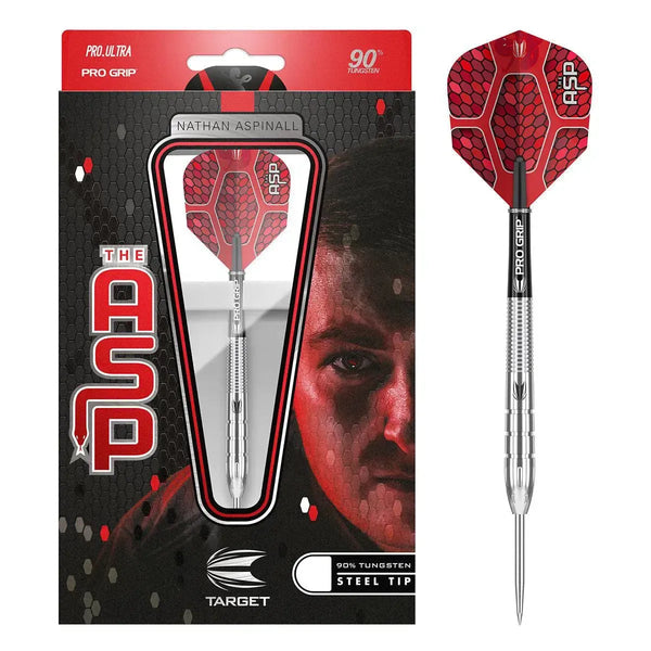 Target Darts Nathan Aspinall Gen 1 90% Tungsten Steel Tip Darts-1-22 GRAM-Premier Darts