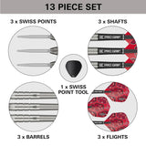 Target Darts Nathan Aspinall Gen 1 SP 90% Tungsten Steel Tip Darts