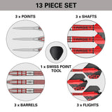 Target Darts Nathan Aspinall Gen 2 SP 95% Tungsten Steel Tip Darts