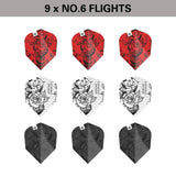 Target Darts Nathan Aspinall Ink No6 Flights x3 Sets