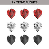 Target Darts Nathan Aspinall Ink TEN-X Flights x3 Sets