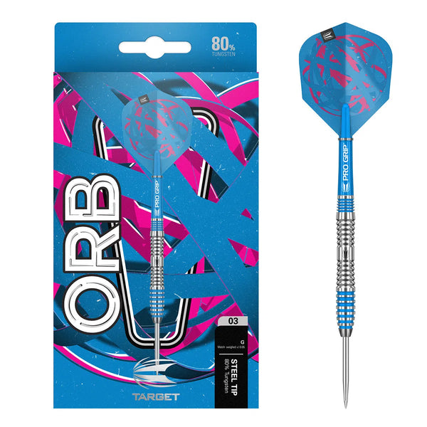 Target Darts ORB 03 80% Tungsten Steel Tip Darts-1-21 GRAM-Premier Darts