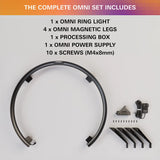 Target Omni Scoring System, Tor Dart Board & Virt Camera Bundle-6-Premier Darts