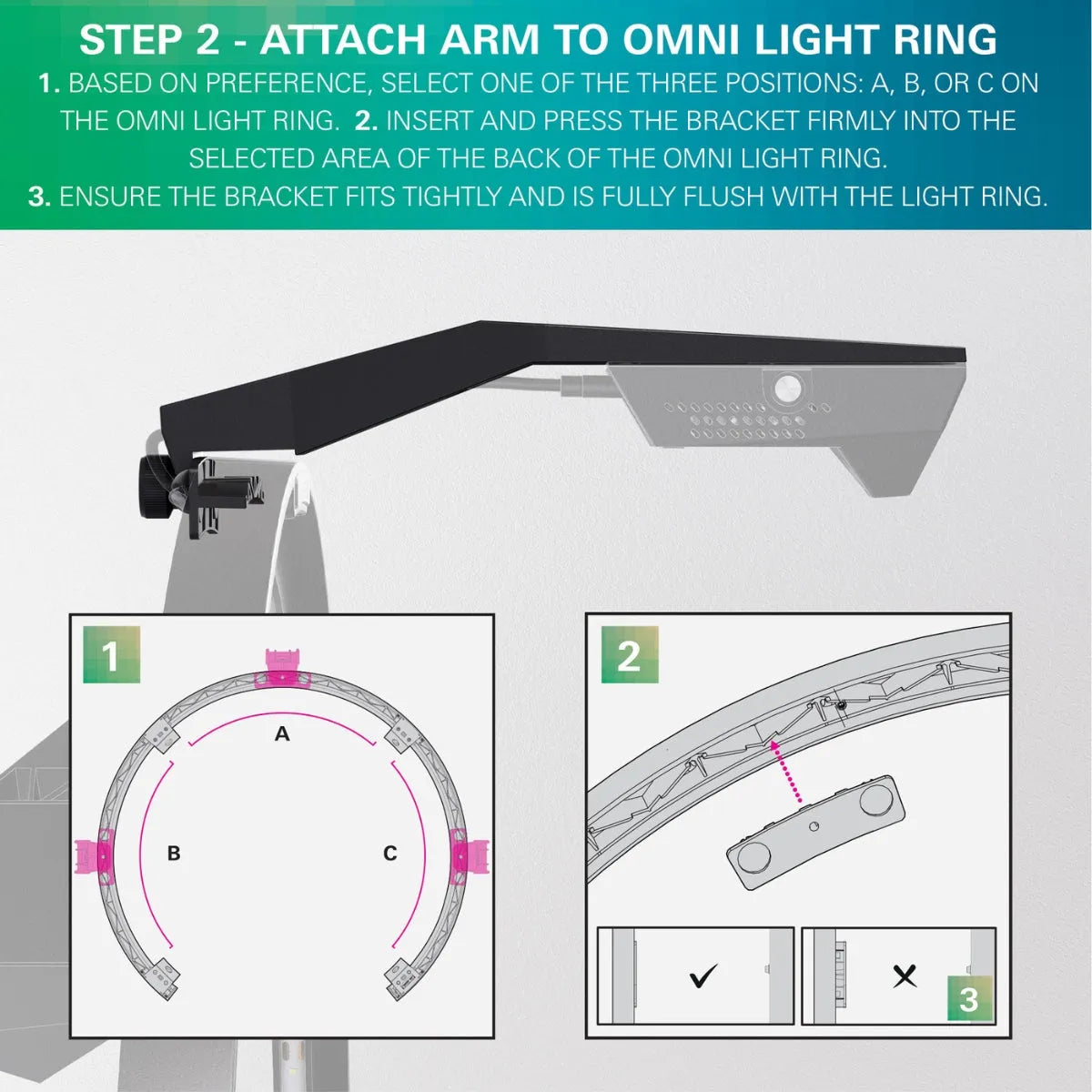 Target Darts Omni Virt Arm