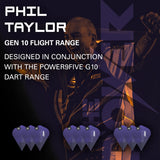 Target Darts Phil Taylor G10 Vapor S Dart Flights x3 Sets