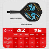Target Darts Phil Taylor K-Flex Flight System No2