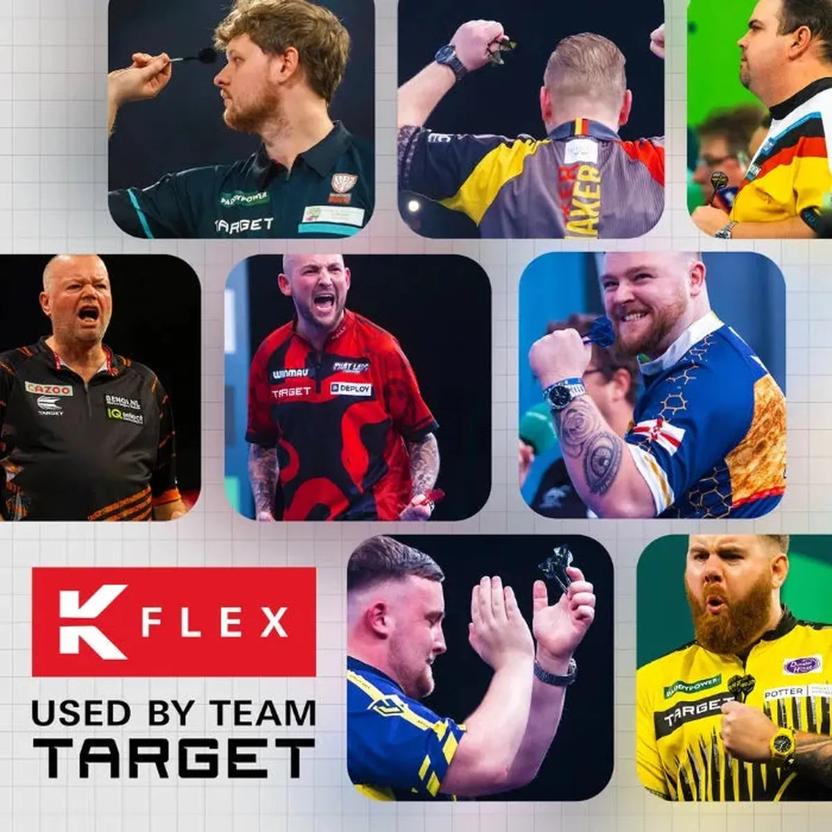 Target Darts Phil Taylor K-Flex Flight System No2
