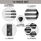 Target Darts Phil Taylor Power 8Zero 4 SP 80% Tungsten Steel Tip Darts