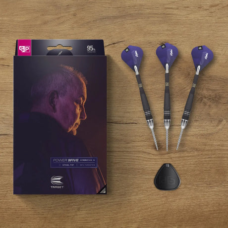 Target Darts Phil Taylor Power 9Five Gen 10 SP 95% Tungsten Steel Tip Darts