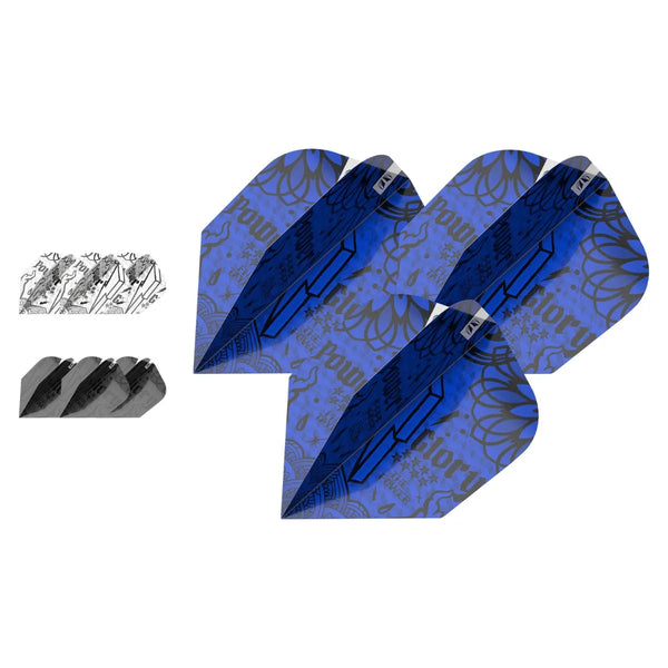 Target Darts Power Phil Taylor Ink No6 Flights x3 Sets-1-Premier Darts