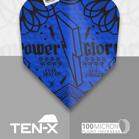 Target Darts Power Phil Taylor Ink TENX Flights x3 Sets