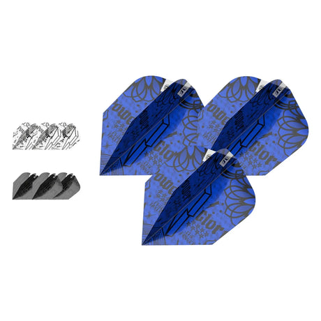 Target Darts Power Phil Taylor Ink TENX Flights x3 Sets