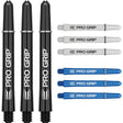 Target Darts Pro Grip Shafts Set - Black, White & Blue x3 Sets