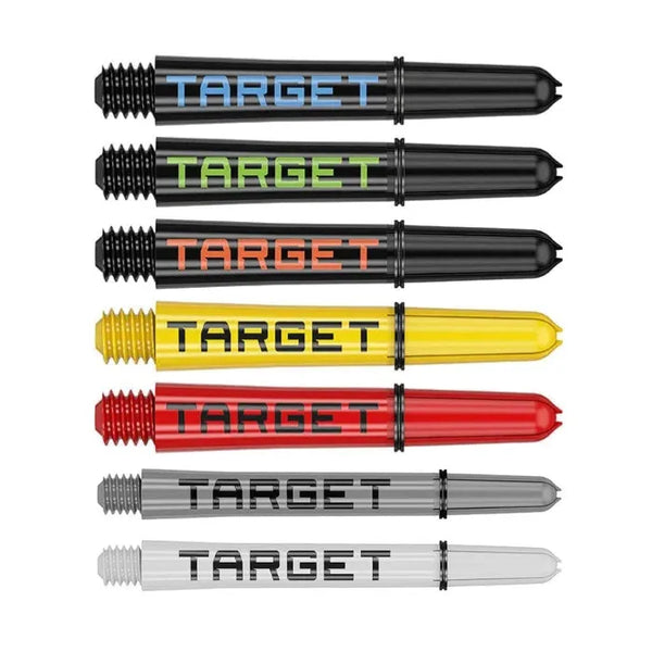 Target Darts Pro Grip Tag Dart Shafts x3 Sets-1-Black Blue-Short-Premier Darts