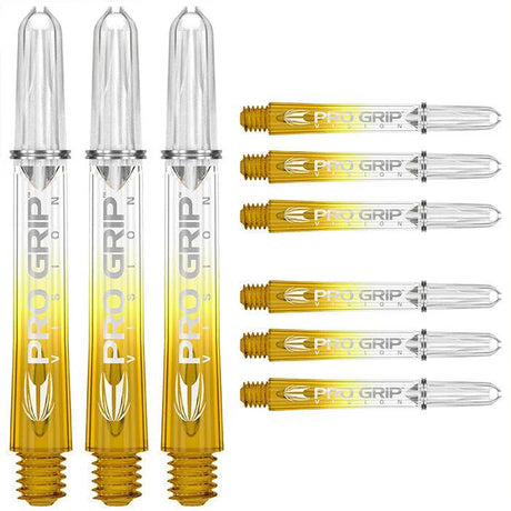 Target Darts Pro Grip Vision Dart Shafts x3 Sets