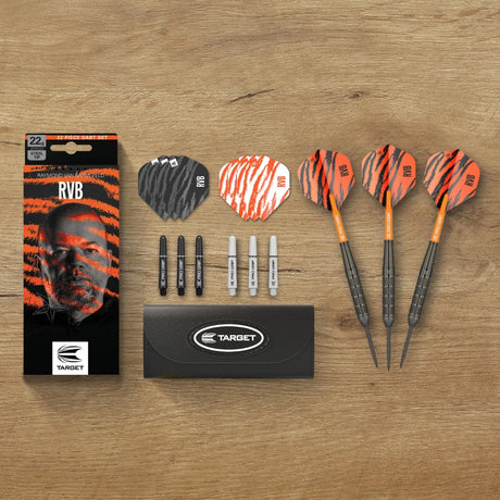 Target Darts RVB Brass 2023 Steel Tip Darts