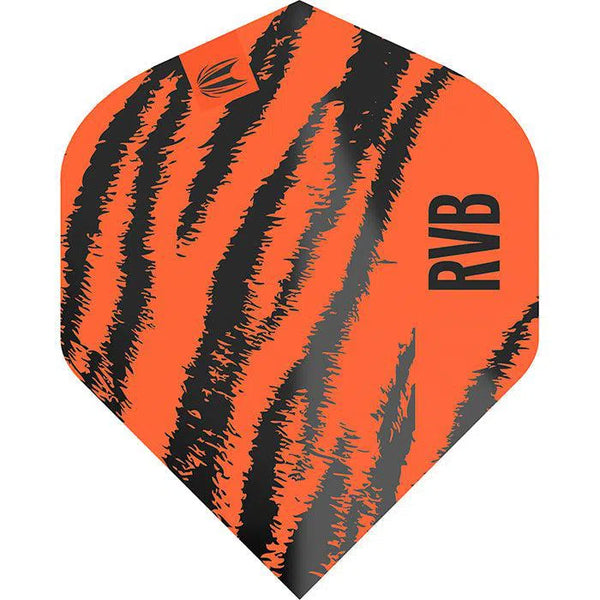 Target Darts RVB Brass Pro Ultra No2 Orange Flights-1-Premier Darts