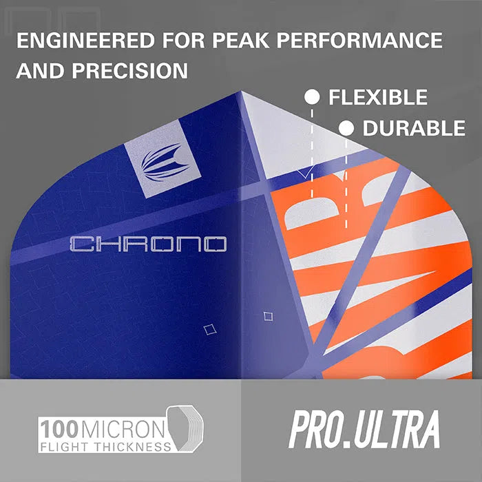 Target Darts RVB Chrono Pro Ultra No6 Dart Flights x3 Sets