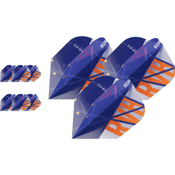 Target Darts RVB Chrono Pro Ultra No6 Dart Flights x3 Sets-1-Premier Darts