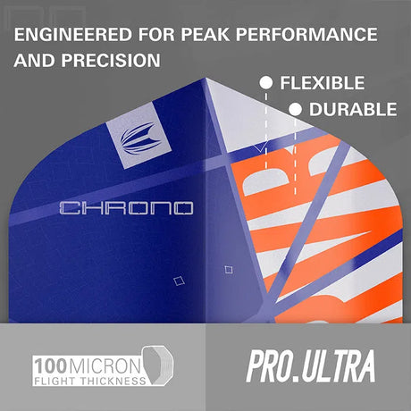 Target Darts RVB Chrono Pro Ultra TEN-X Dart Flights x3 Sets