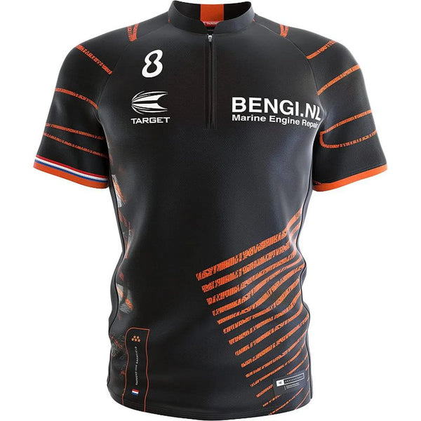 Target Darts Raymond Van Barneveld 2022 Coolplay Replica Shirt-1-Small-Premier Darts